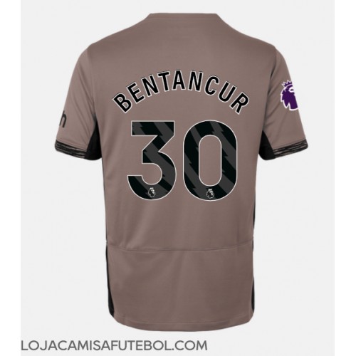 Camisa de Futebol Tottenham Hotspur Rodrigo Bentancur #30 Equipamento Alternativo 2023-24 Manga Curta